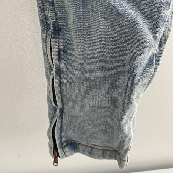 Hyper Denim Men’s blue distressed jeans - size 32 - Picture 4 of 11